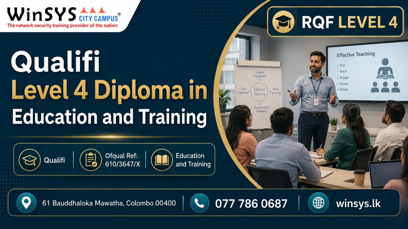 Qualifi Level 4 Diploma in Education and Training