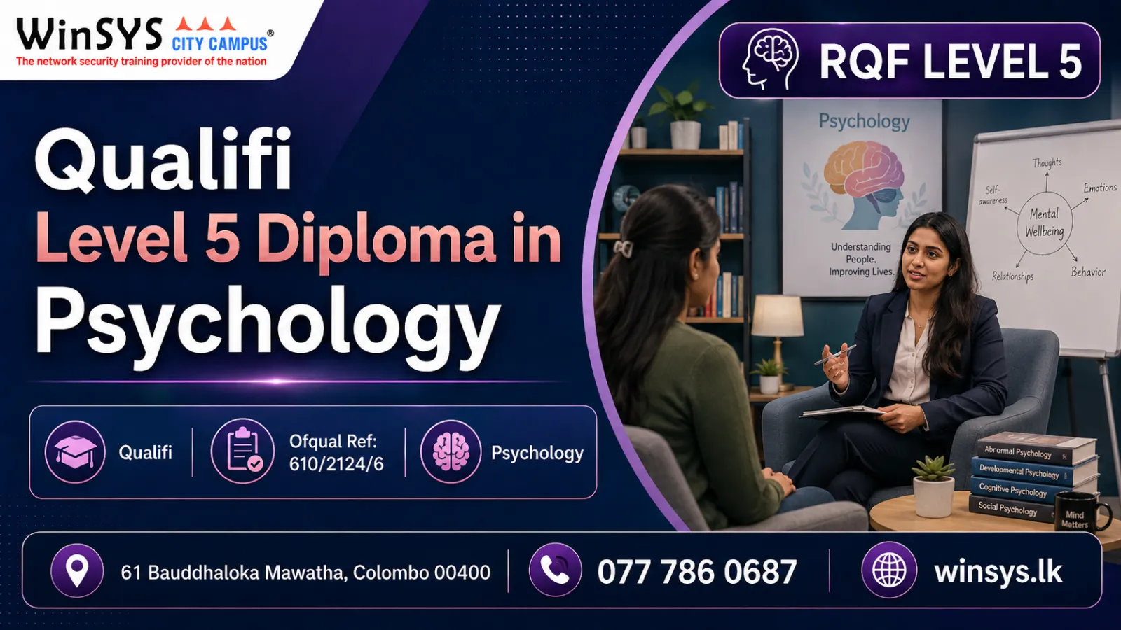 Qualifi Level 5 Diploma in Psychology