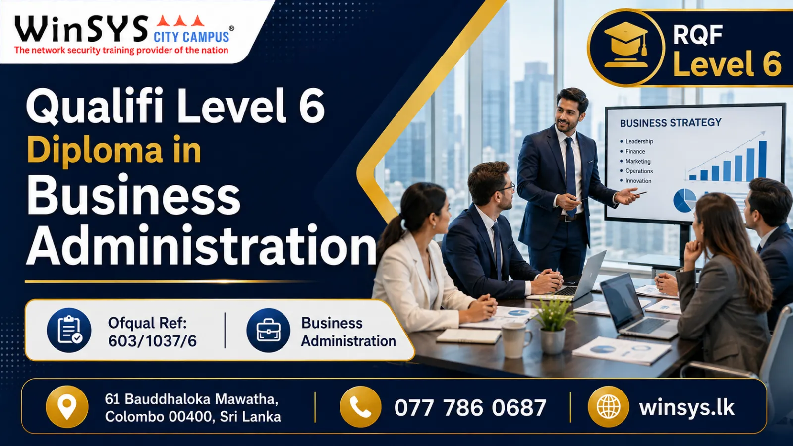 Qualifi Level 6 Diploma in Business Administration