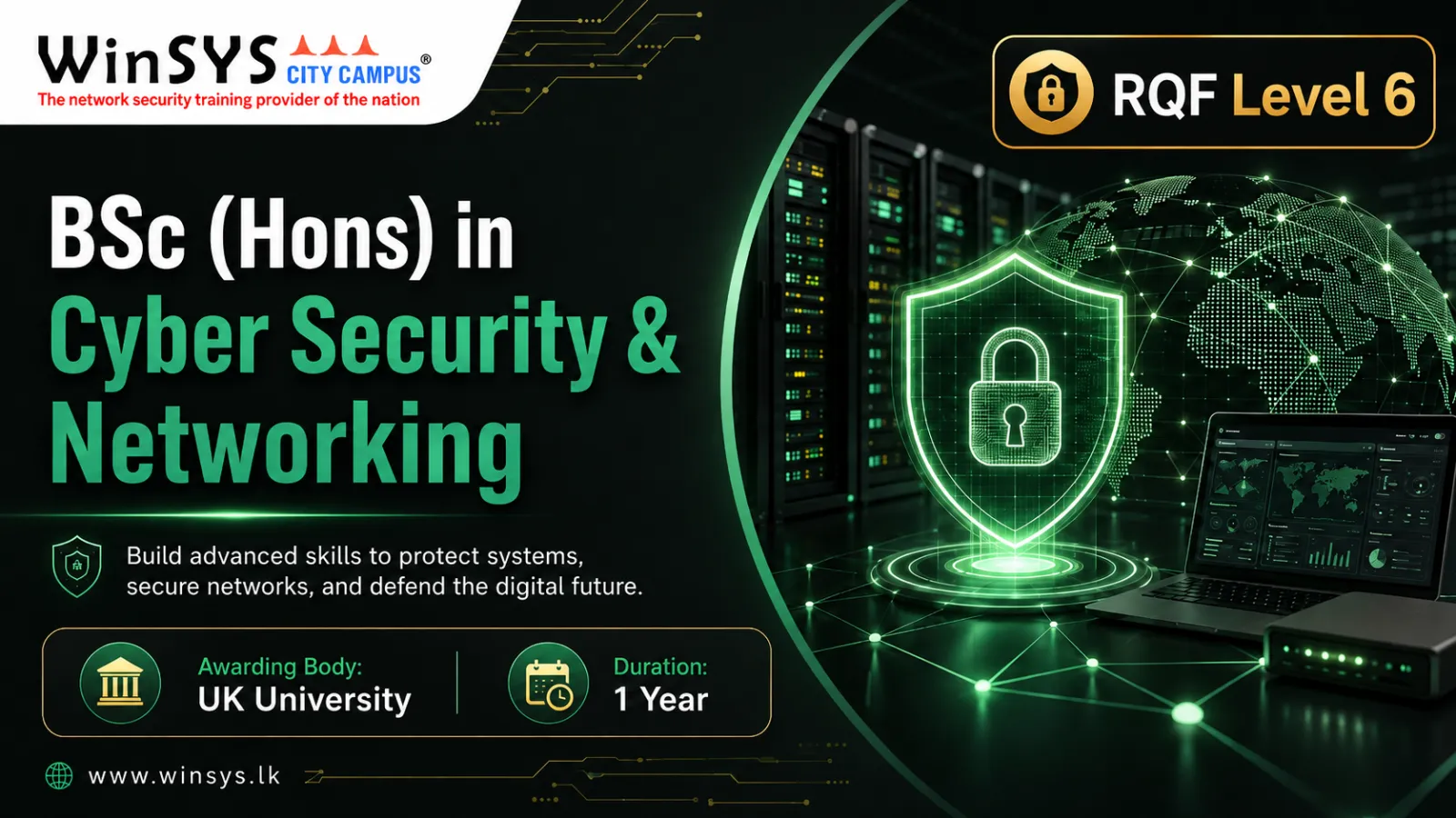 BSc (Hons) in Cyber Security & Networking
