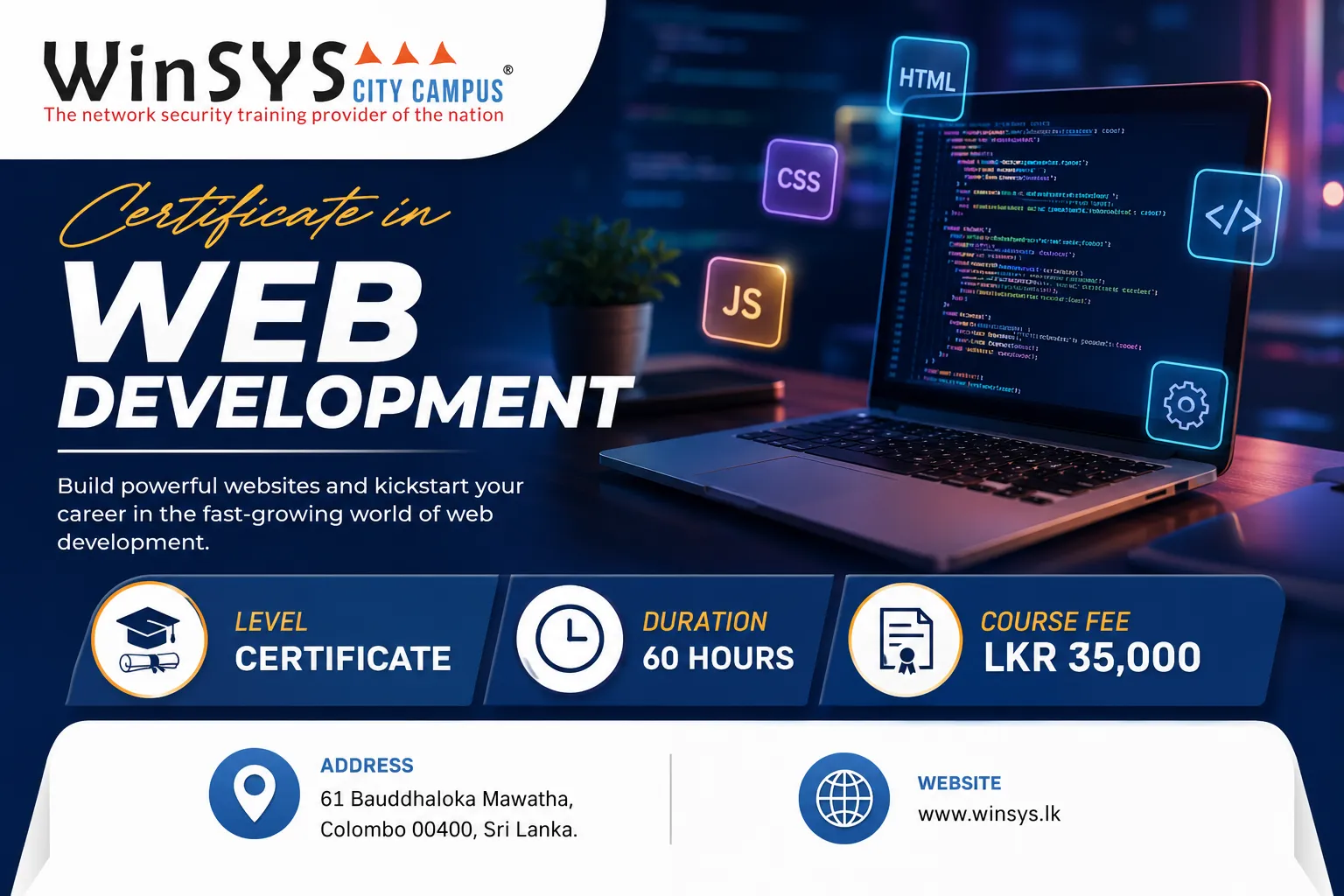 Certificate in Web Development