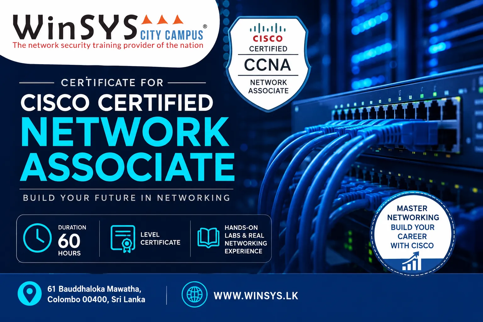 **Certificate for CISCO Certified Network Associate (CCNA)