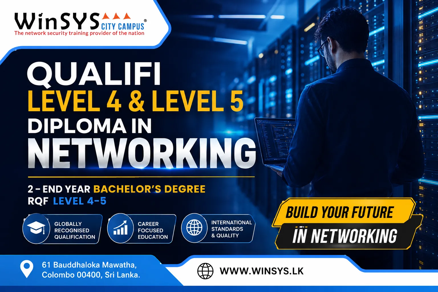 Qualifi Level 4 & Level 5 Diploma in Networking