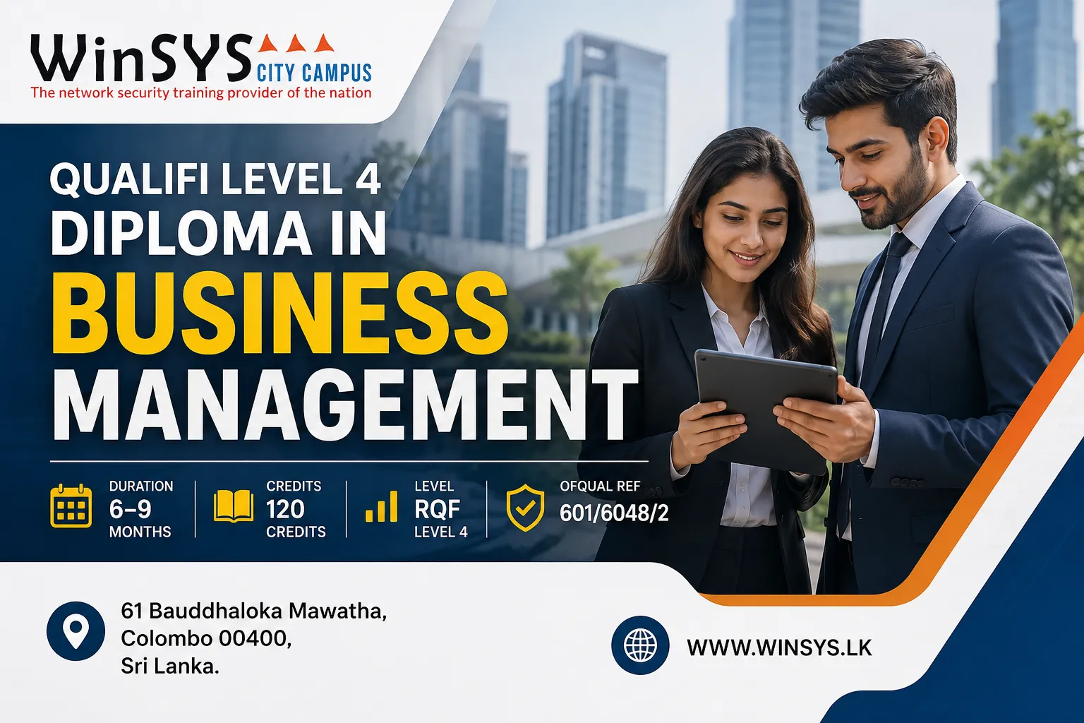*Qualifi Level 4 Diploma in Business Management