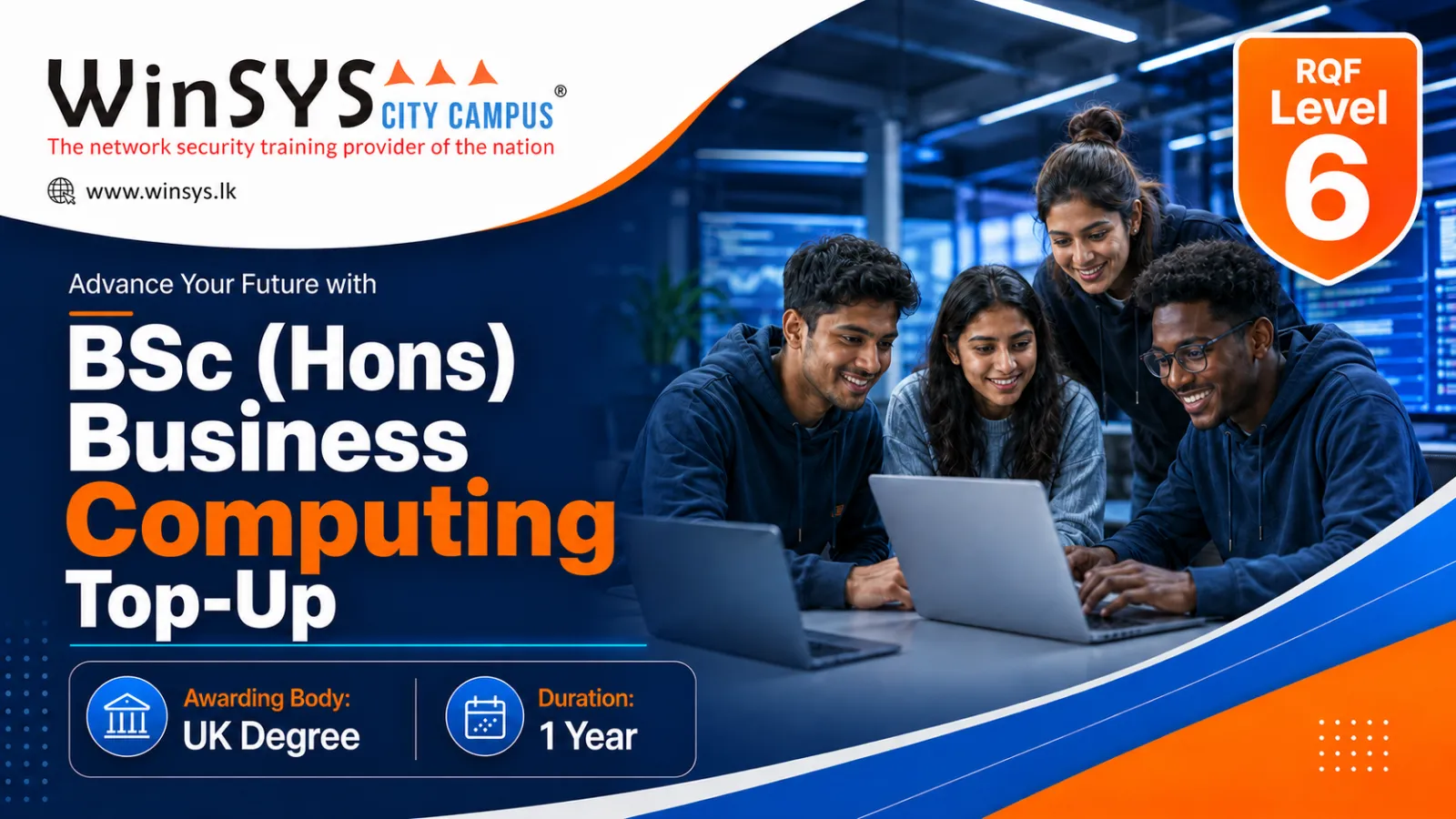 BSc (Hons) in Business Computing Top-Up