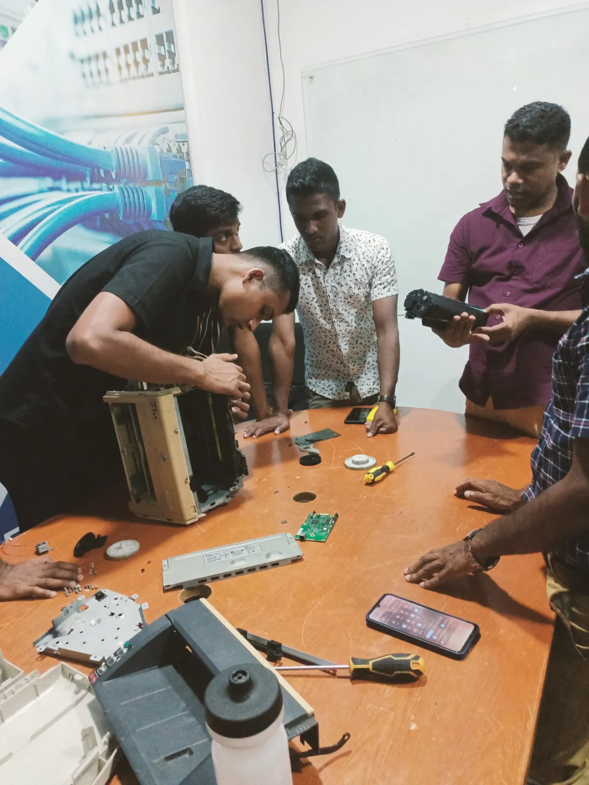 Printer repair Lab session