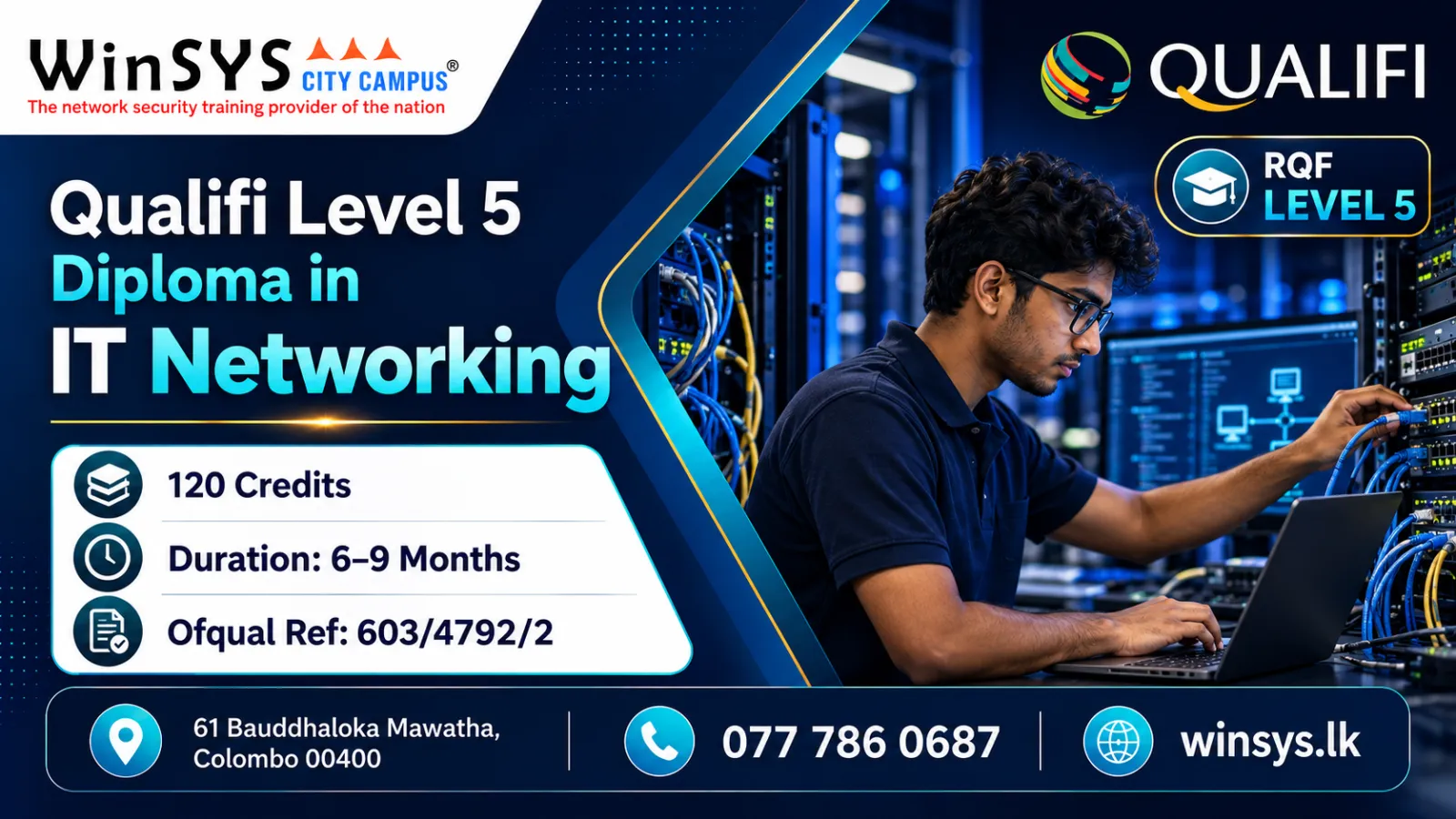 Qualifi Level 5 Diploma in IT-Networking